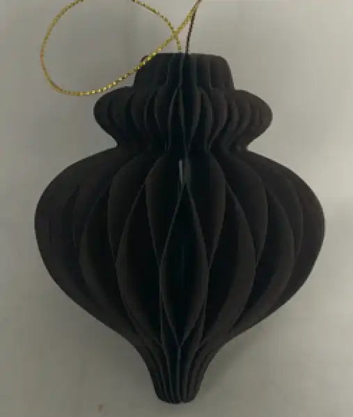 Set of 3 Coffee Teardrop baubles