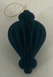 Set of 3 Royal Blue Lantern Baubles