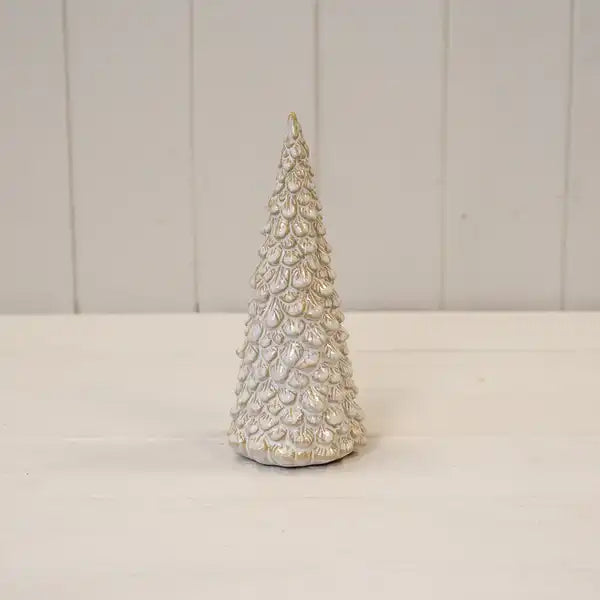 Medium Glazed Ceramic Layered Christmas Tree
