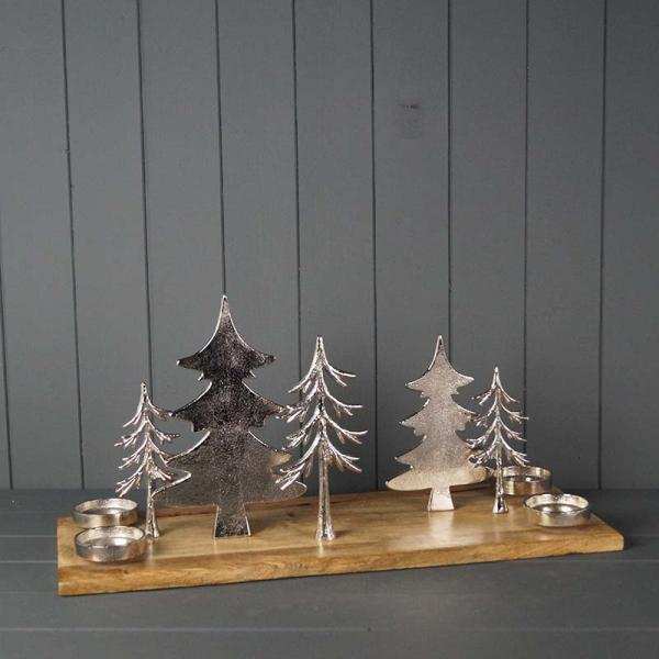 Tray Tealight Holder L56xW21.5xH26.5cm