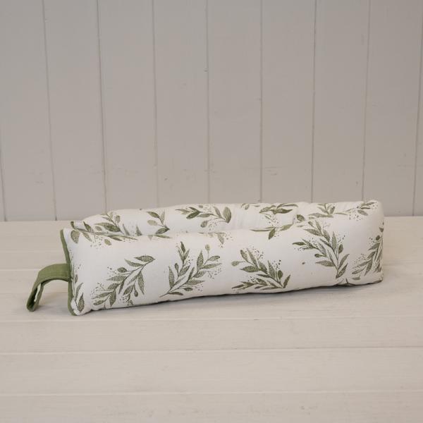 Satchville Olive Draught Excluder in Natural