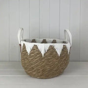 Round Storage Basket D32cm H22cm  Weight-623g