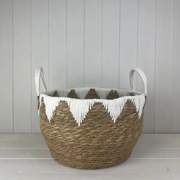 Round Storage Basket D38cm H24cm Weight-771g