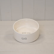 Dog Bone Ceramic Pet Bowl.