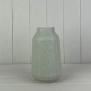 Glazed Pistachio Vase (19.5cm) H19.8cm D11.1cm