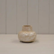 Marbled Ceramic Vase H11cm D13cm