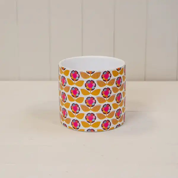 Flower Power Pot TD13.8cm H12.5cm L13.8cm W13.8cm Weight-138g