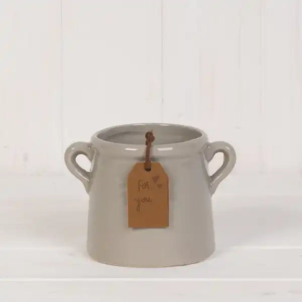 Grey Pot 8cm