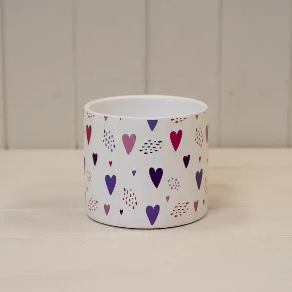 Love Heart Pot TD12cm H10.5cm L12cm W12cm Weight-119g