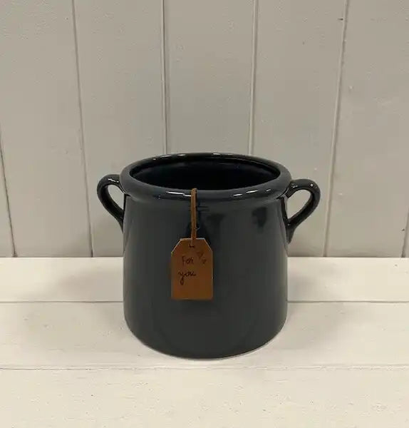 Midnight  Blue Pot (15cm)