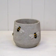 Cement Bee Planter  L16xw16xH14cm