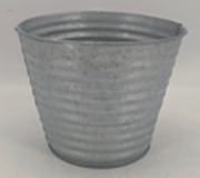 14.5cm Aged Zinc Planter