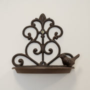 Cast Iron Bird Feeder 18cm x 10cm x 18cm