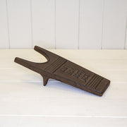 Cast Iron Boot Jack Antique Rust 26.5cm x 12cm x 5.2cm