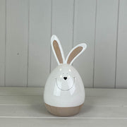 Ceramic White Rabbit H22.5cm D12.2cm  Weight-589g