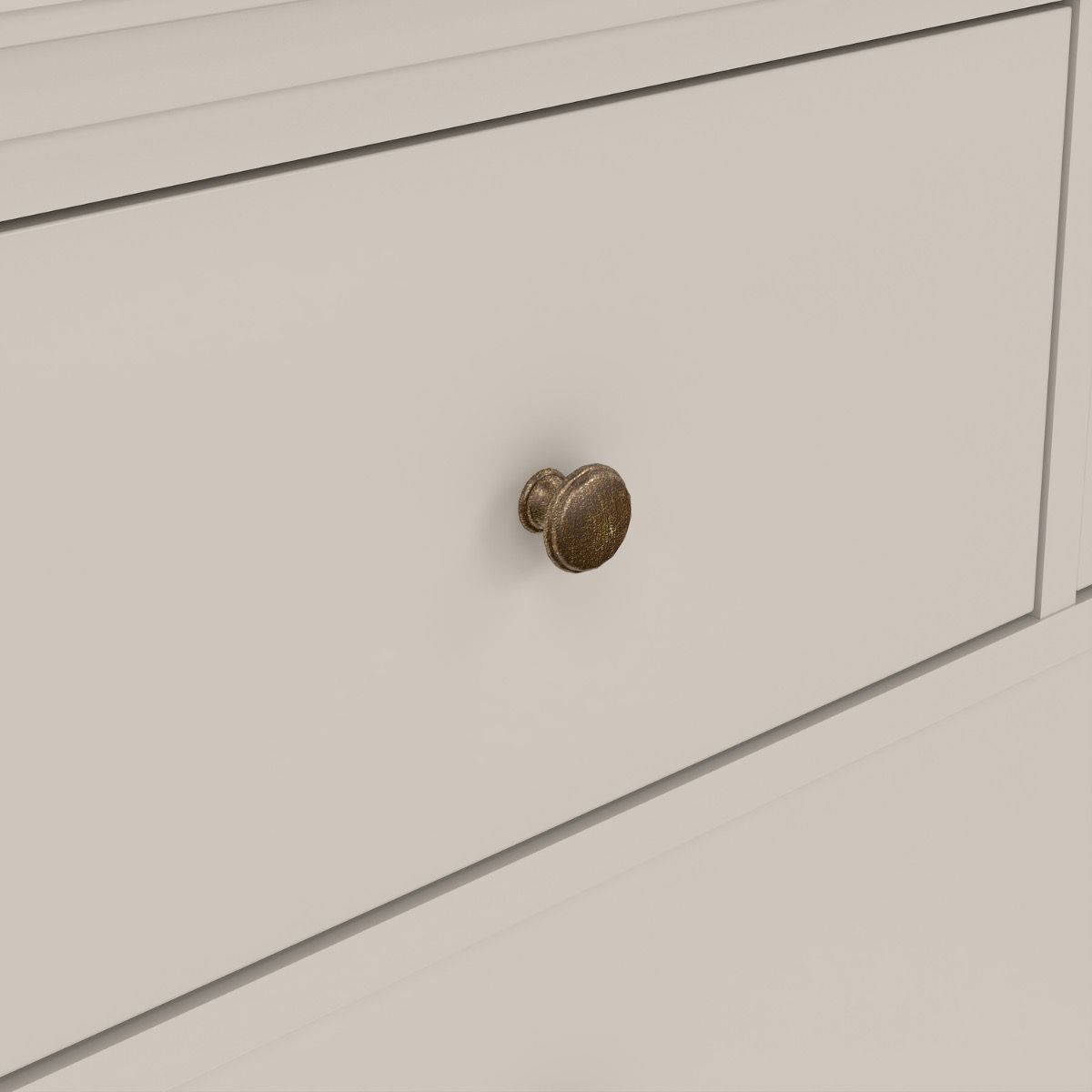 Paris 4 Drawer Chest Of Drawers Unit In Cashmere - Price Crash Furniture
