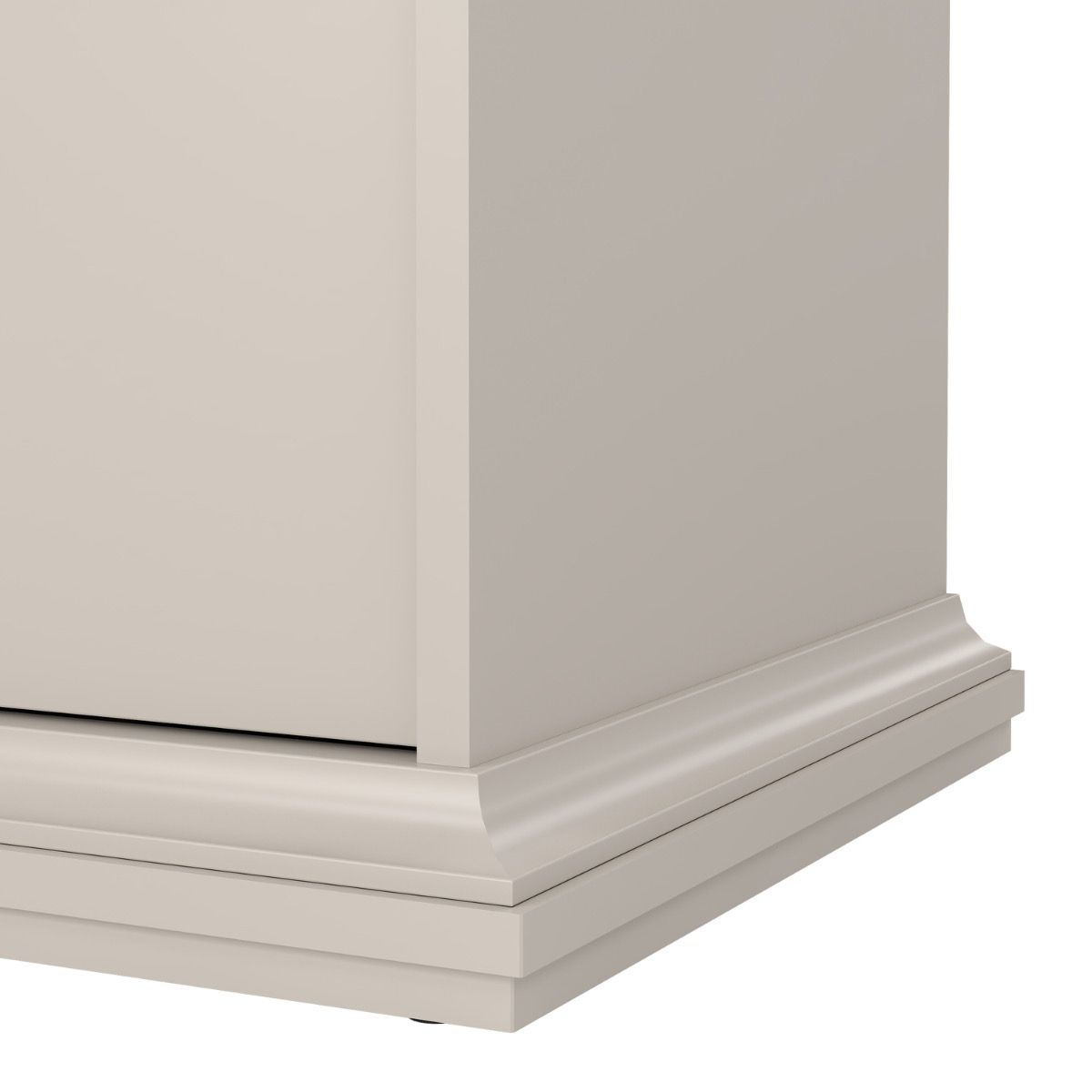 Paris 4 Drawer Chest Of Drawers Unit In Cashmere - Price Crash Furniture