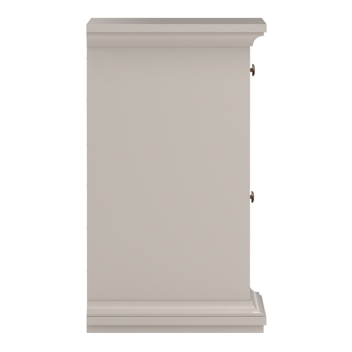 Paris Beside Cabinet 1 door 1 Drawer In Cashmere - Price Crash Furniture