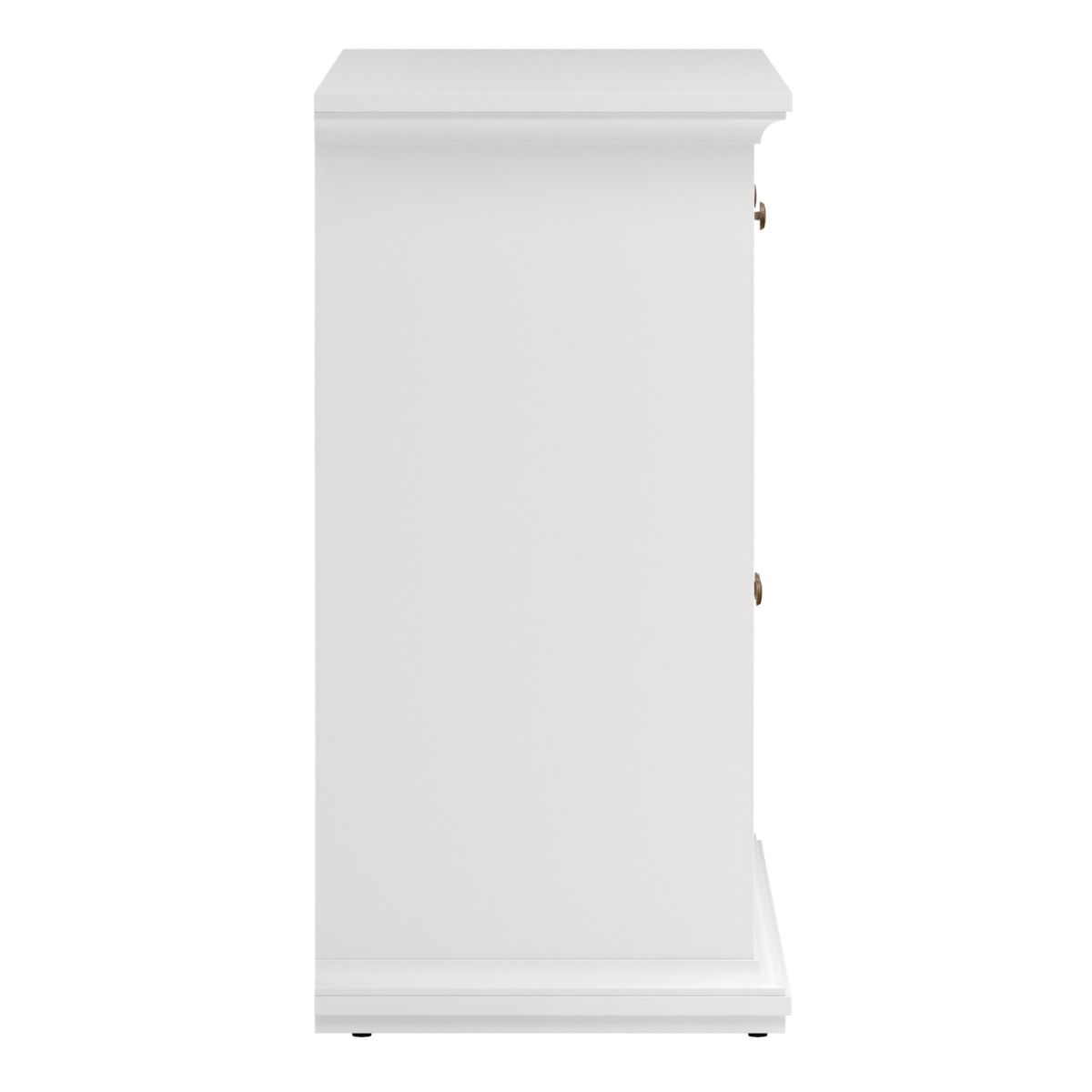 Paris Sideboard With 3 Doors And 3 Drawers In White - Price Crash Furniture