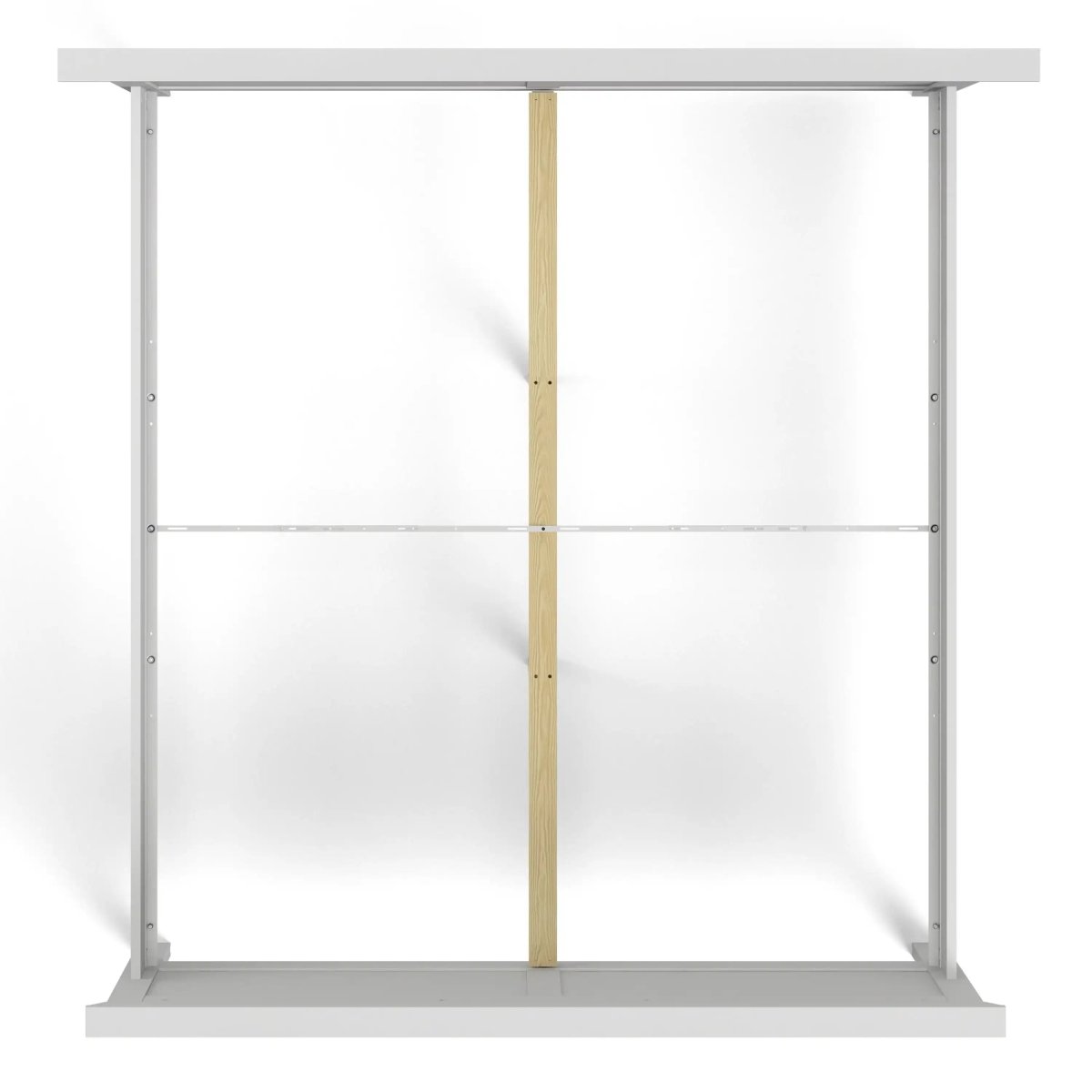 Paris Super King Bed (180 x 200) in White - Price Crash Furniture