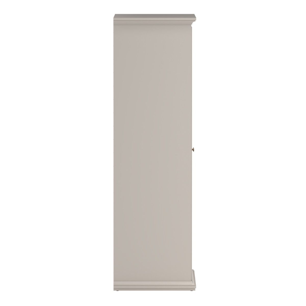 Paris Tall Wardrobe With 2 Doors In Cashmere - Price Crash Furniture