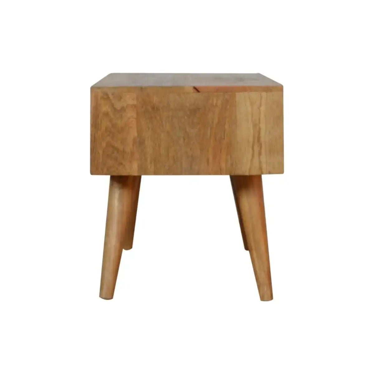 Patchwork Pattern Coffee Table in Oak - effect Mango Wood - Price Crash Furniture