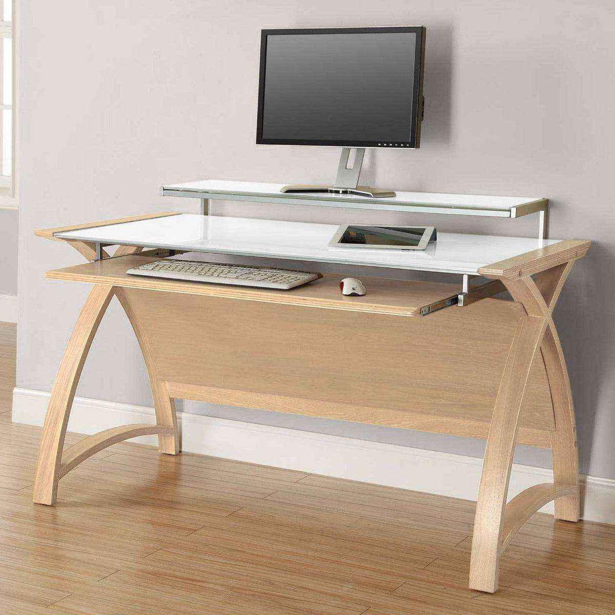 PC201 Helsinki 1300mm Desk Oak Jual