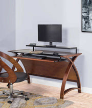 PC201 Helsinki 900mm Desk in Walnut by Jual - Price Crash Furniture