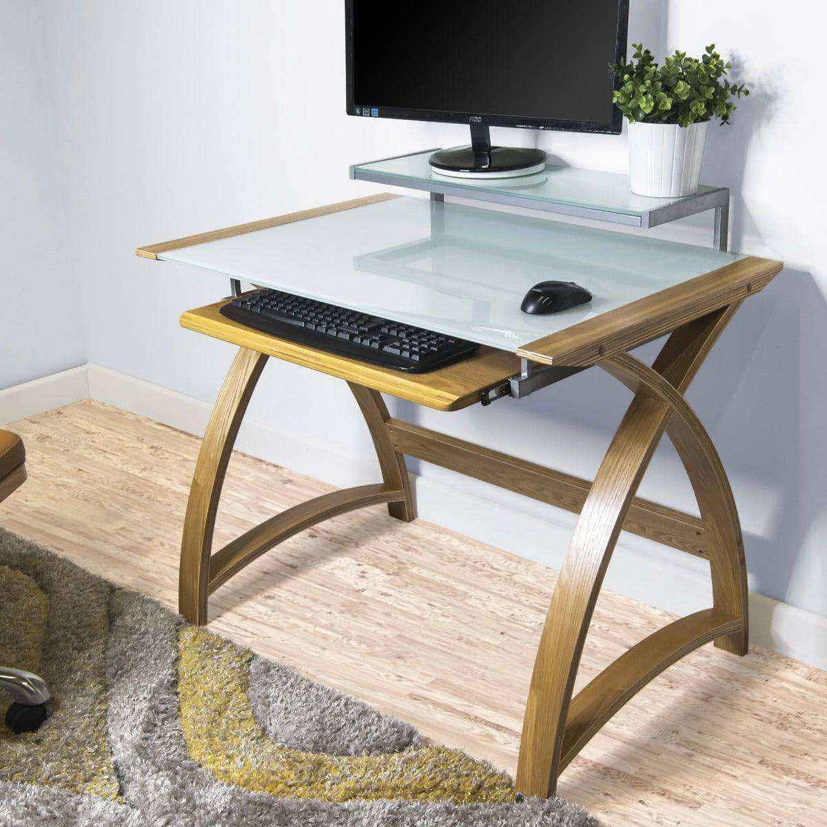 PC201 Helsinki 900mm Home Office Desk Oak Jual