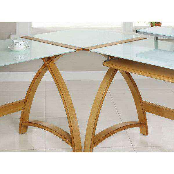 PC201 Helsinki Desk Corner Connector Glass Jual
