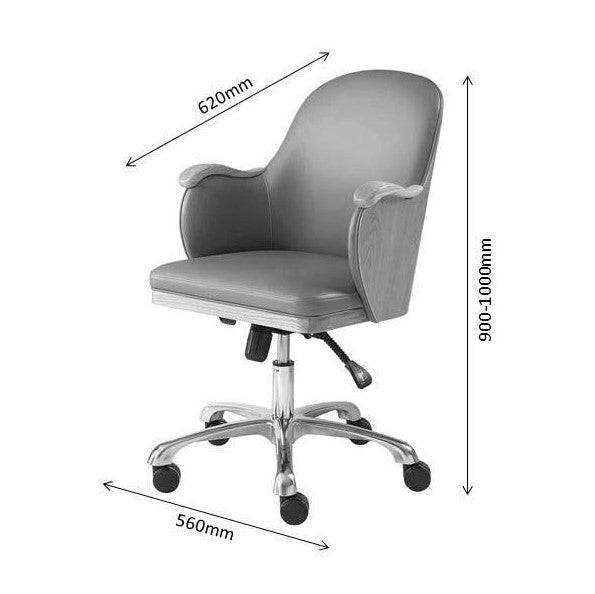 PC712 San Francisco Executive Office Chair Oak by Jual - Price Crash Furniture