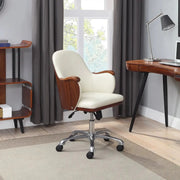 PC712 San Francisco Executive Office Chair Walnut - Price Crash Furniture