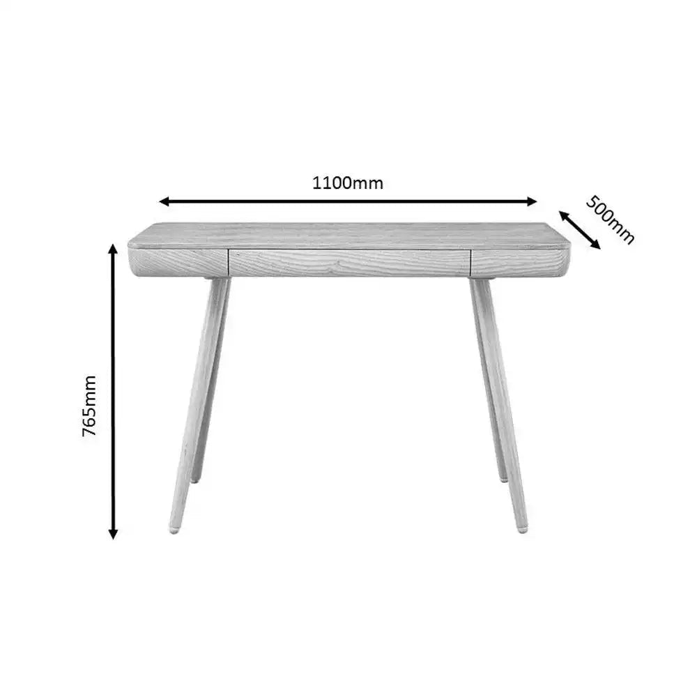PC713 San Francisco Desk in Oak by Jual - Price Crash Furniture