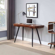 PC714 San Francisco Desk in Walnut by Jual - Price Crash Furniture