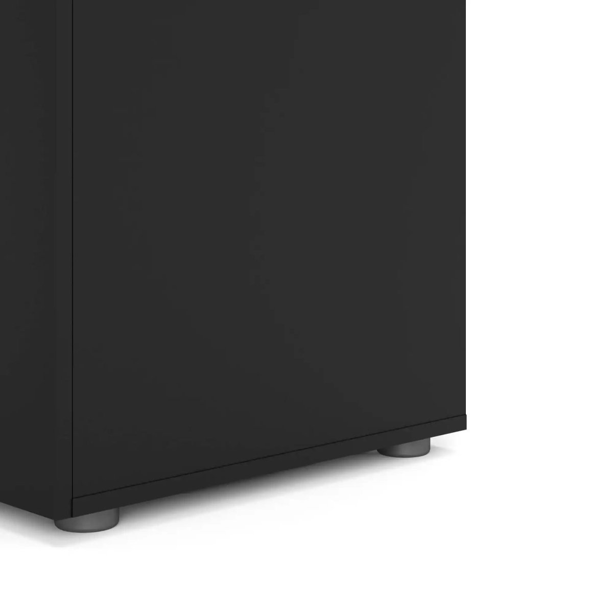 Pepe Wardrobe with 2 doors in Black - Price Crash Furniture
