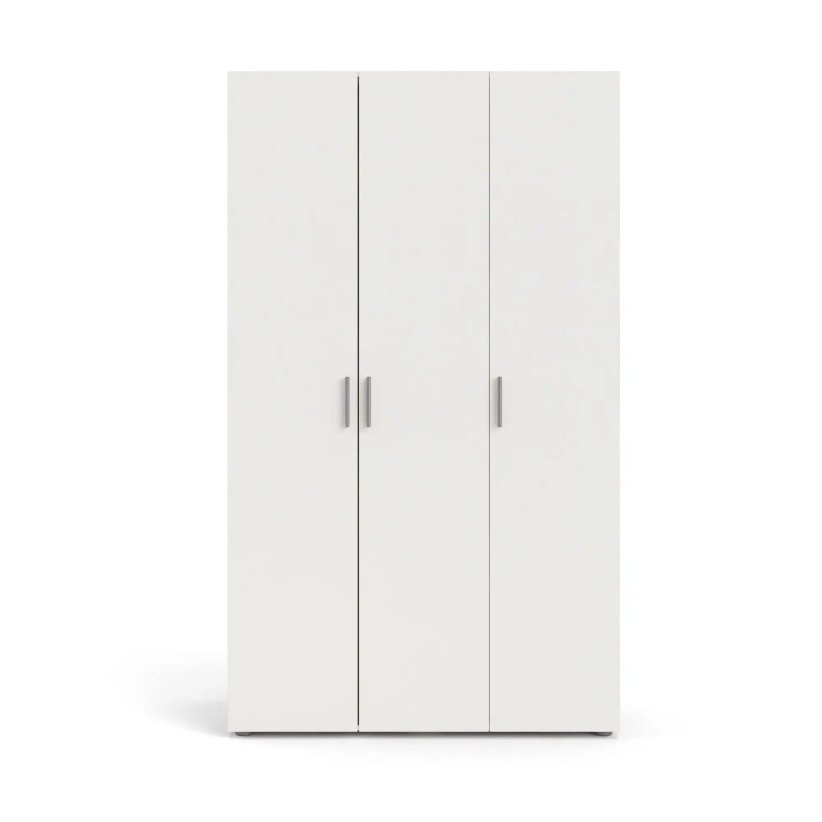 Pepe Wardrobe with 3 Doors in White Woodgrain - Price Crash Furniture