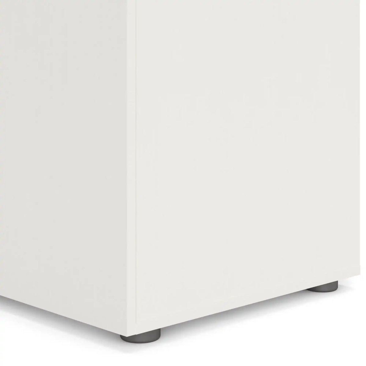 Pepe Wardrobe with 3 Doors in White Woodgrain - Price Crash Furniture