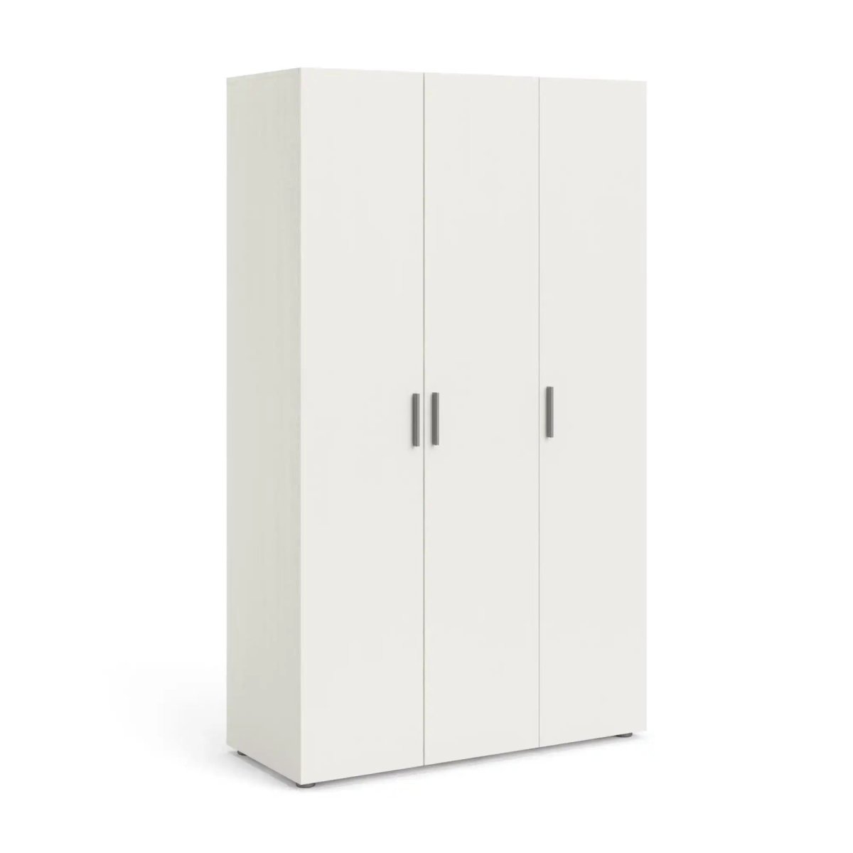 Pepe Wardrobe with 3 Doors in White Woodgrain - Price Crash Furniture