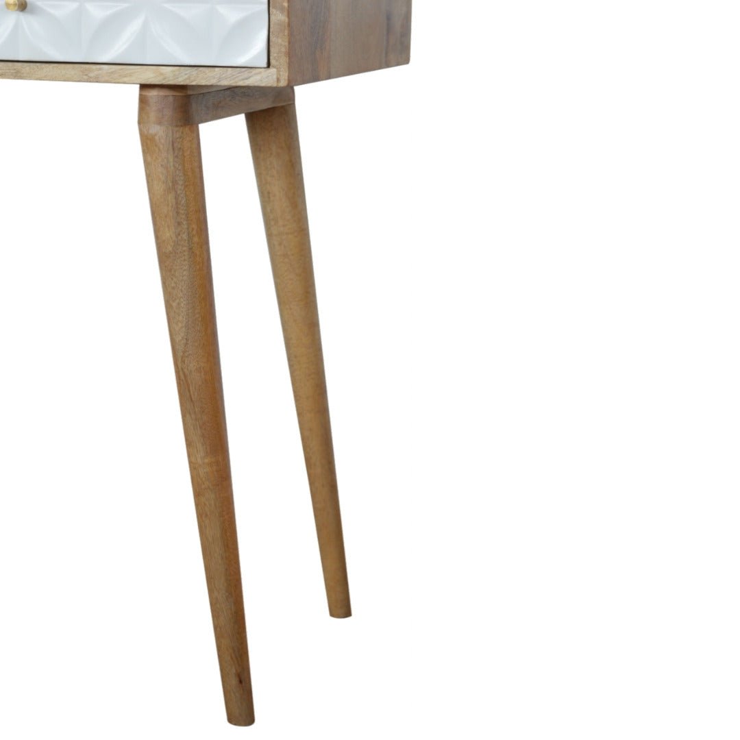 Petal Carved Console Table - Price Crash Furniture