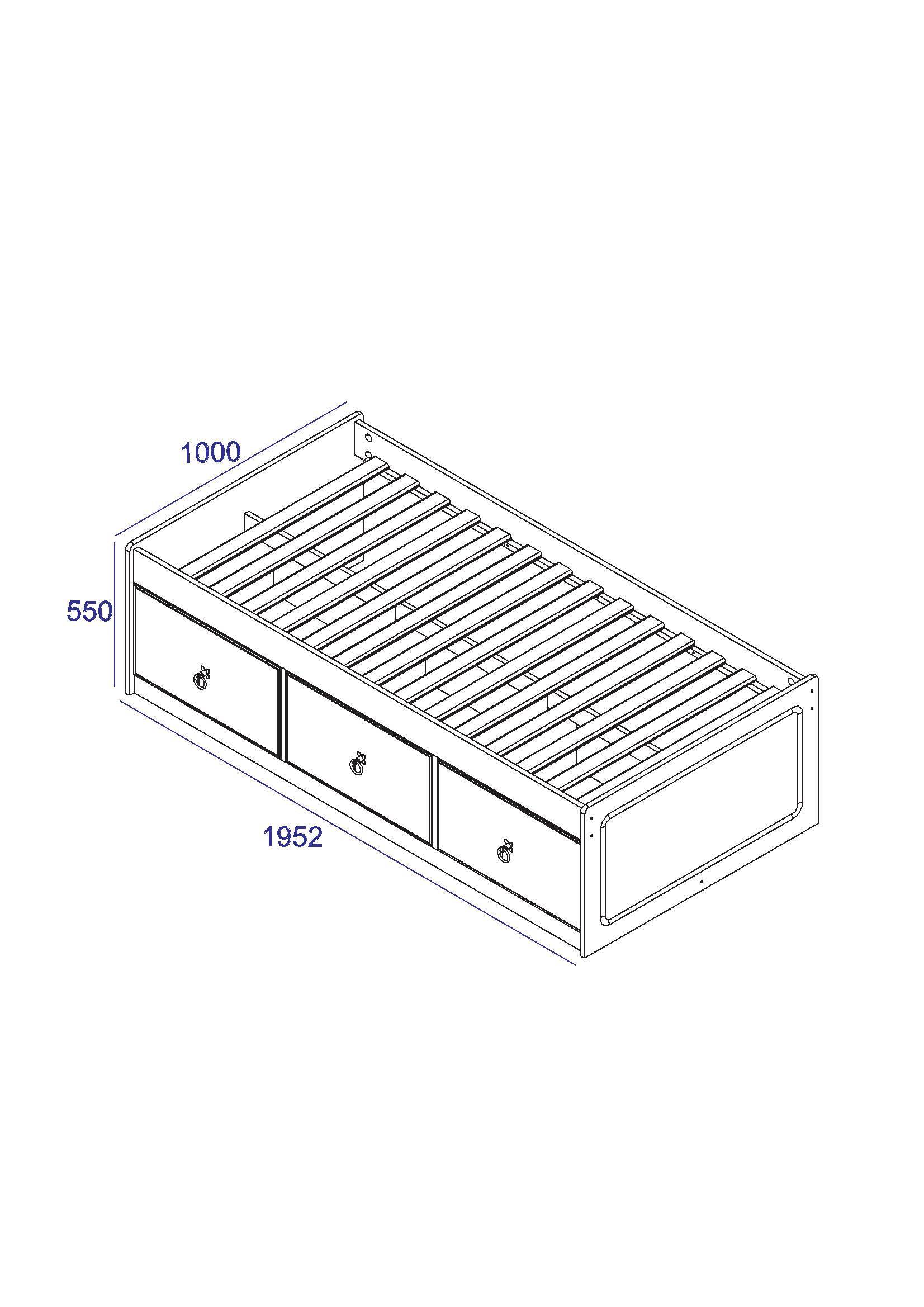 Corona Core Products Cabin Bed in White Waxed Pine - Price Crash Furniture