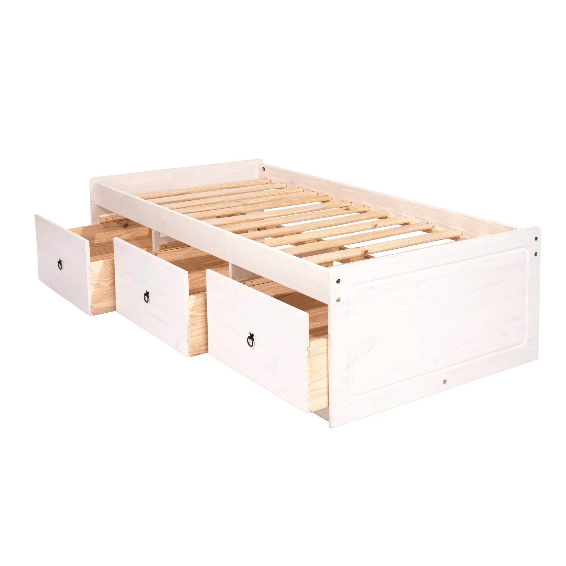 Corona Core Products Cabin Bed in White Waxed Pine - Price Crash Furniture