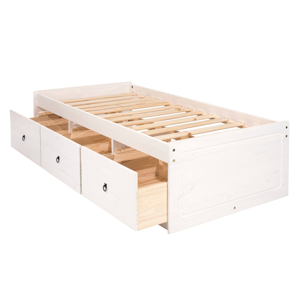 Corona Core Products Cabin Bed in White Waxed Pine - Price Crash Furniture