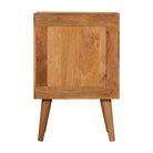 Acadia Solid Wood Bedside Cabinet by Artisan Furniture - Price Crash Furniture