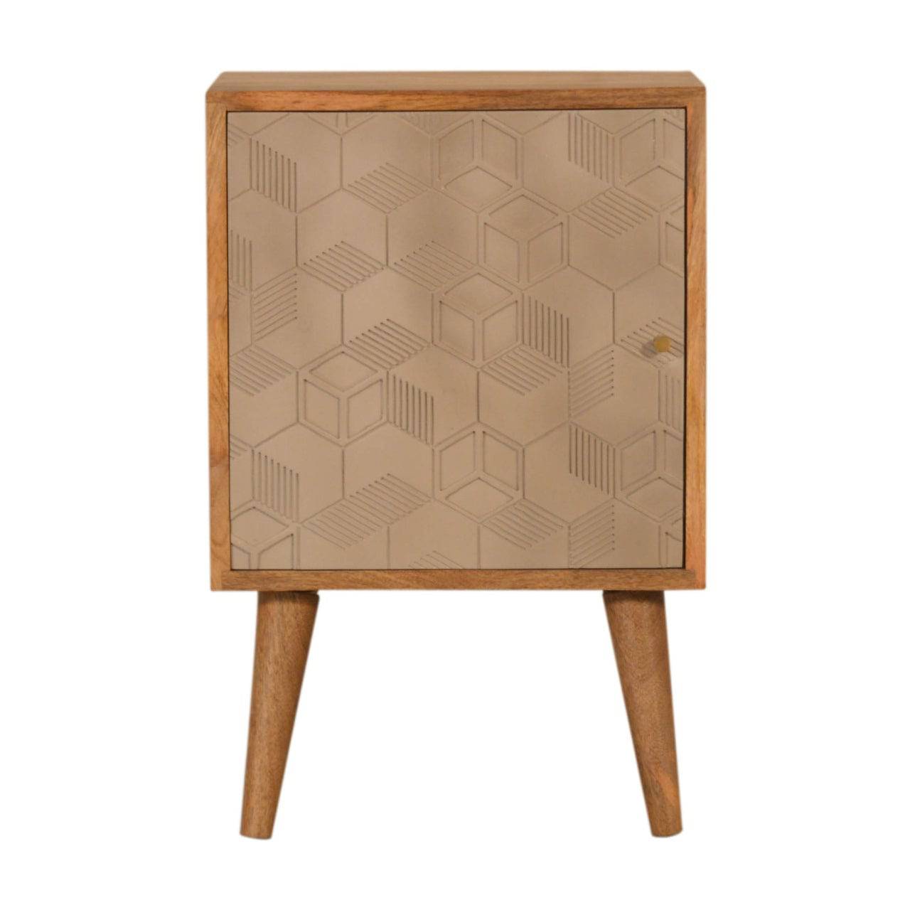 Acadia Solid Wood Bedside Cabinet by Artisan Furniture - Price Crash Furniture