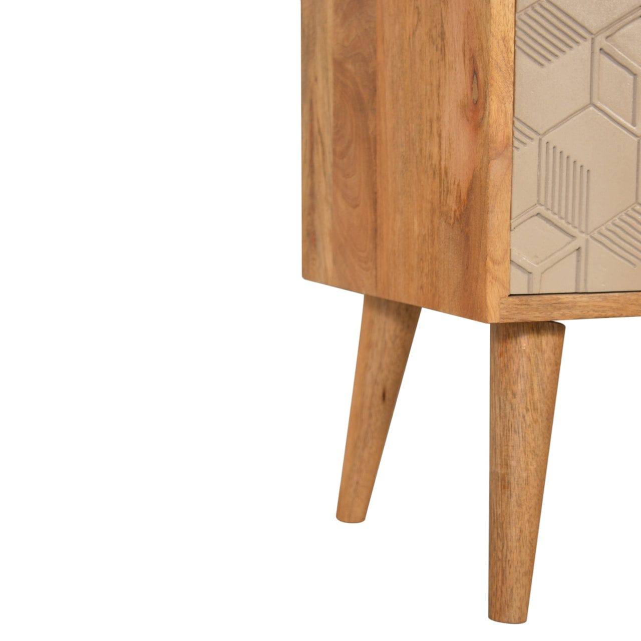 Acadia Solid Wood Bedside Cabinet by Artisan Furniture - Price Crash Furniture