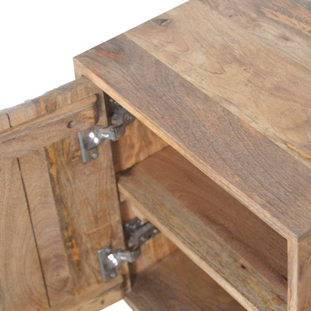 Acadia Solid Wood Bedside Cabinet by Artisan Furniture - Price Crash Furniture