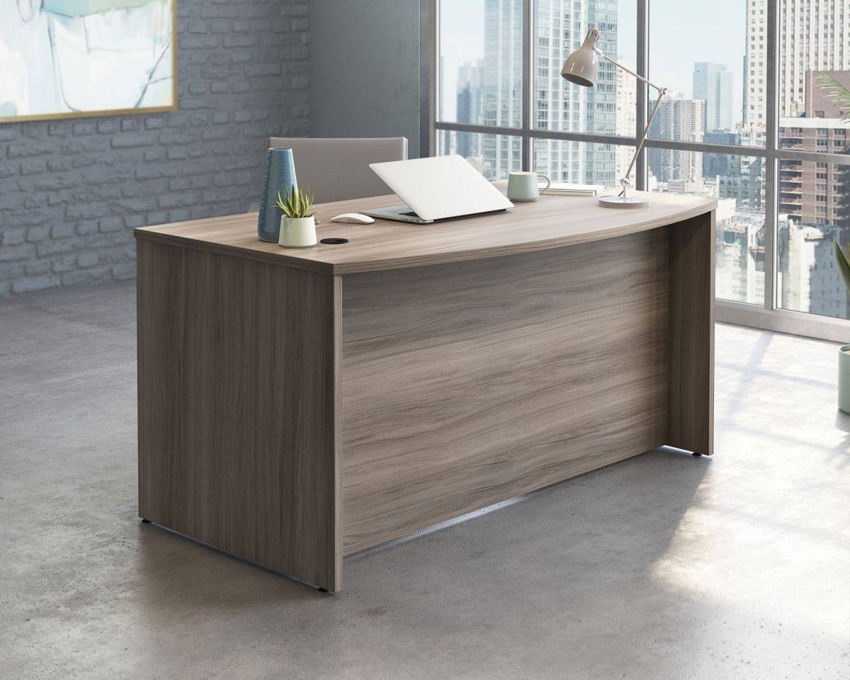 Affiliate 1500 x 870 Bow Front Desk by Teknik - Price Crash Furniture