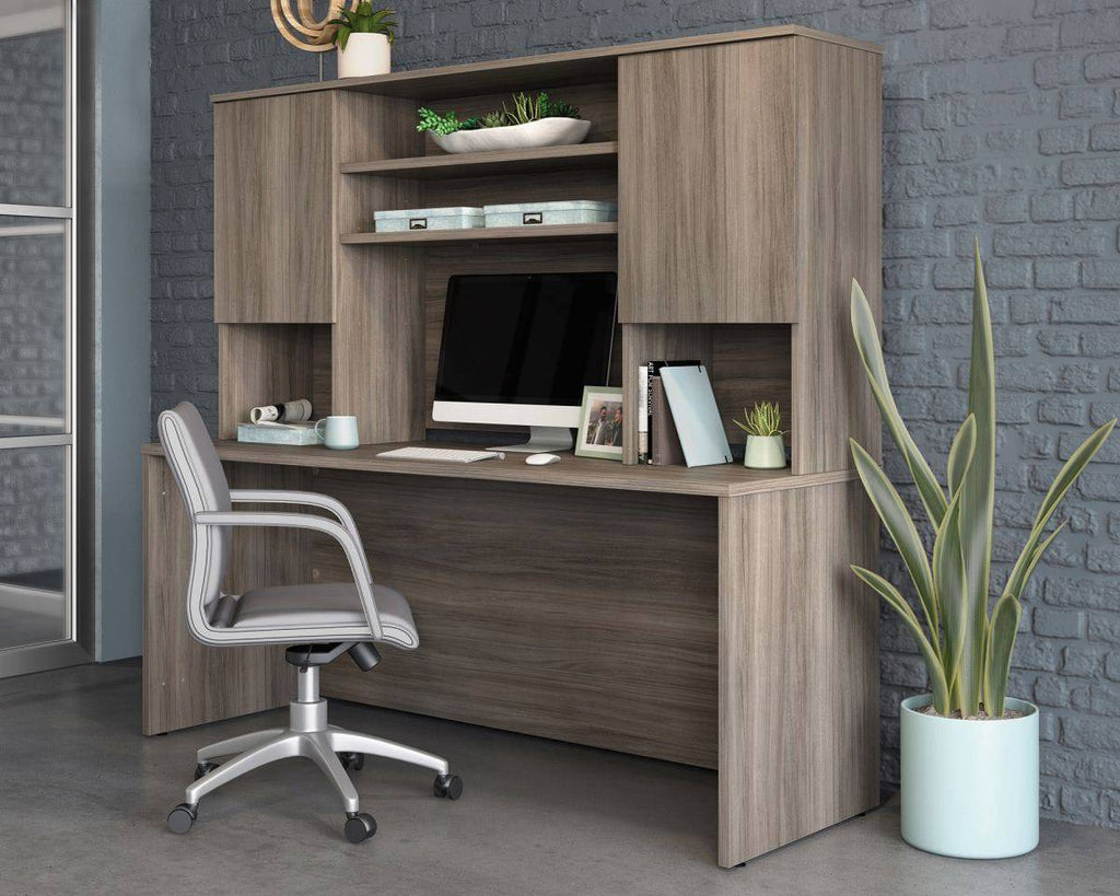 Affiliate 1800 Hutch for Affiliate Desk and Bow Front Desk by Teknik - Price Crash Furniture