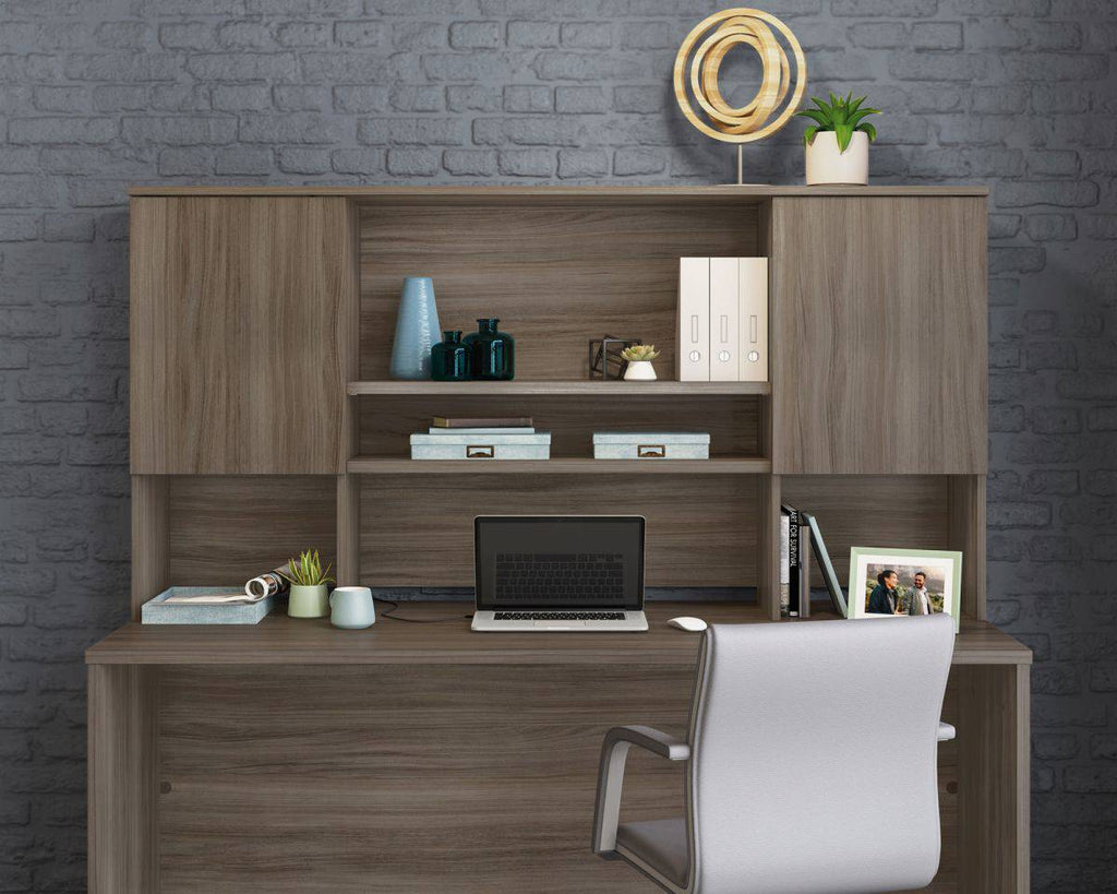 Affiliate 1800 Hutch for Affiliate Desk and Bow Front Desk by Teknik - Price Crash Furniture
