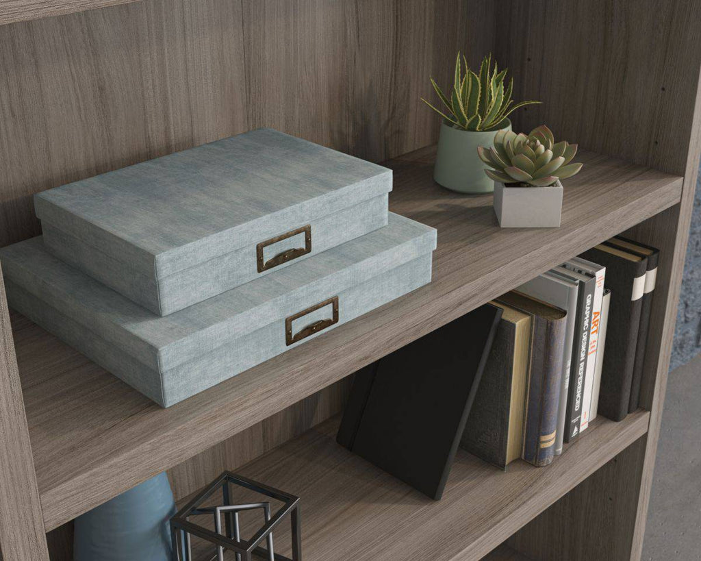 Affiliate 5 Shelf Bookcase by Teknik - Price Crash Furniture